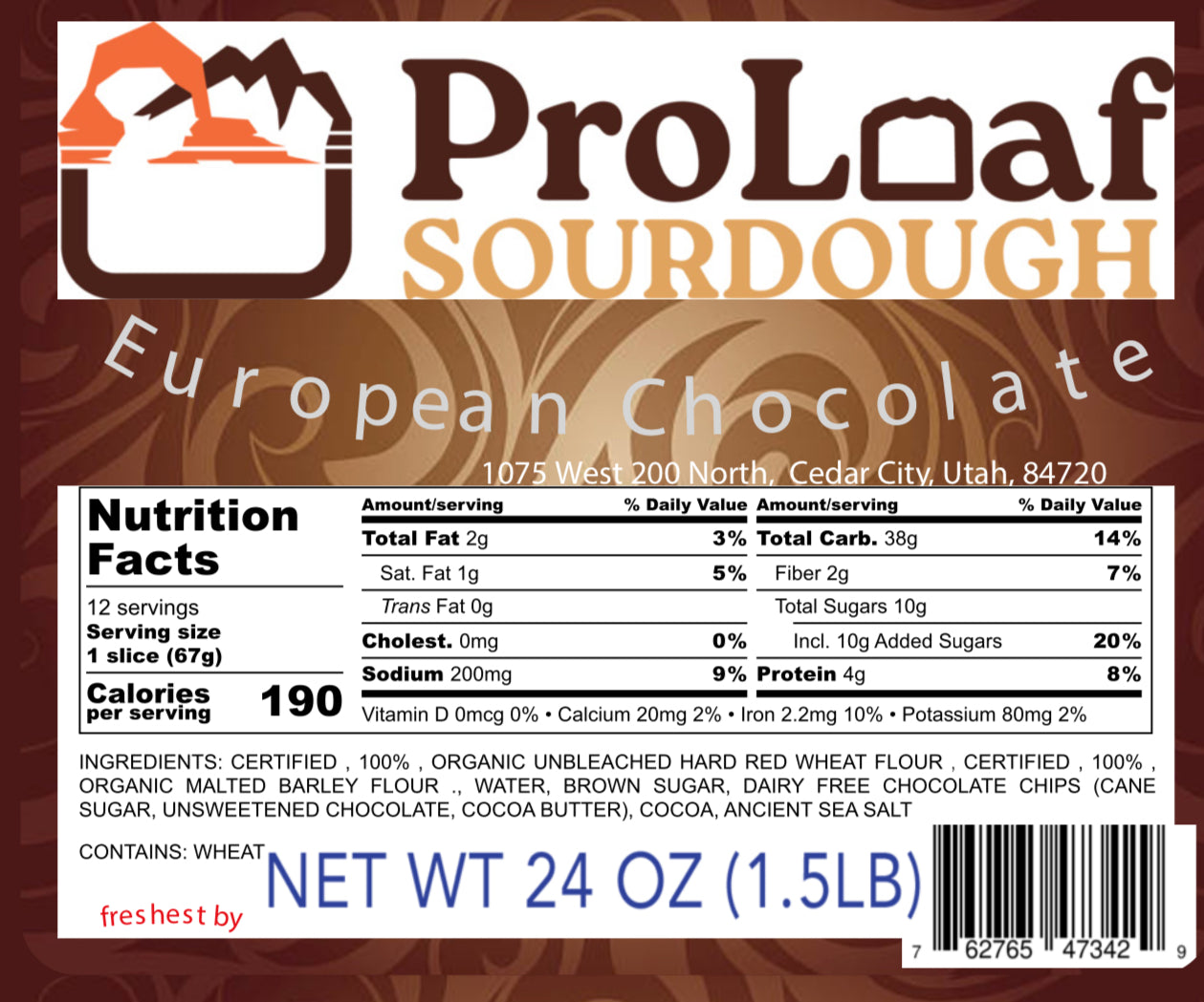Proloaf Organic Sourdough