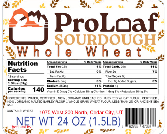 Whole Wheat Sourdough