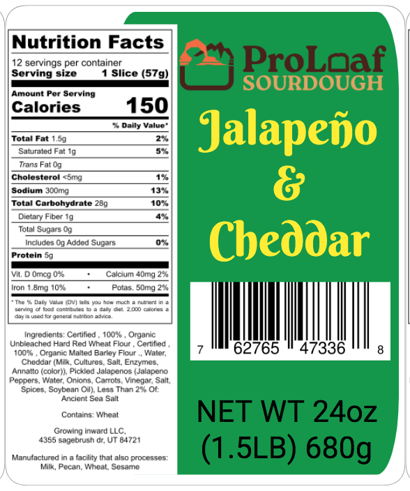 Proloaf Organic Sourdough