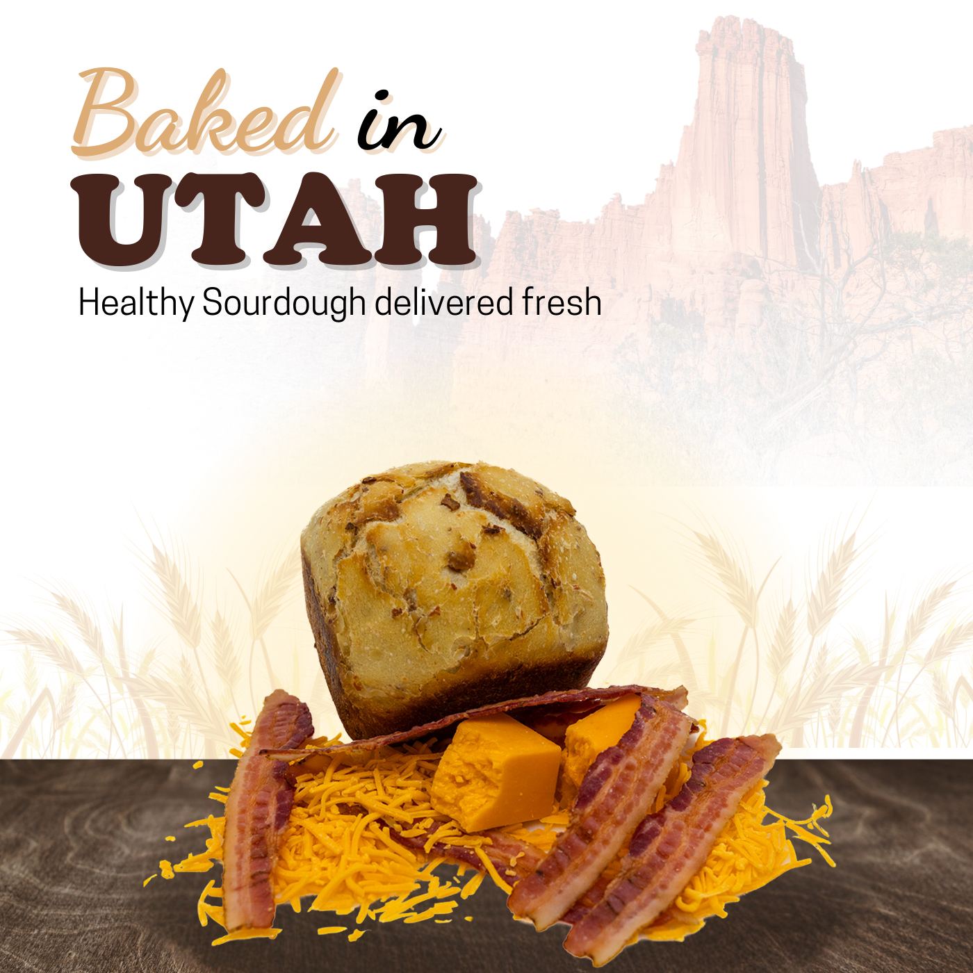 Proloaf Bacon Cheddar Sourdough